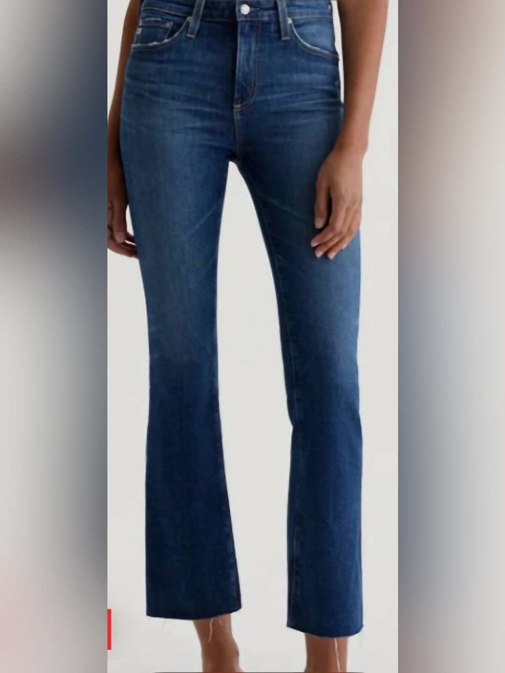 Ag Adriano Goldschmied Indigo Flare Jeans